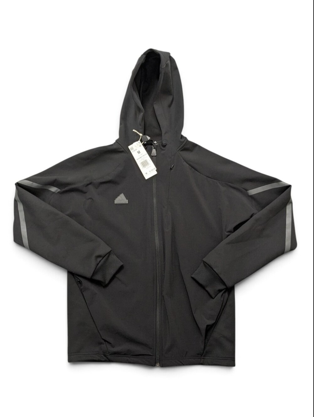 Adidas NWT Designed 4 Gameday Track Jacket Black Men's Medium D4GMDY Zip Hoodie